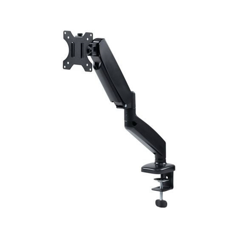 サンワサプライ モニターアーム(ガススプリング式・シングル) CR-LAC1405BK 1台（ご注文単位1台）【直送品】