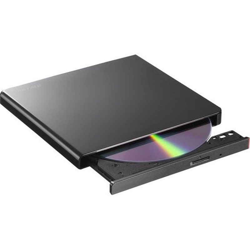 バッファロー USB2.0対応ポータブルDVDドライブ DVSM-PLS8U2-BKB 1台（ご注文単位1台）【直送品】