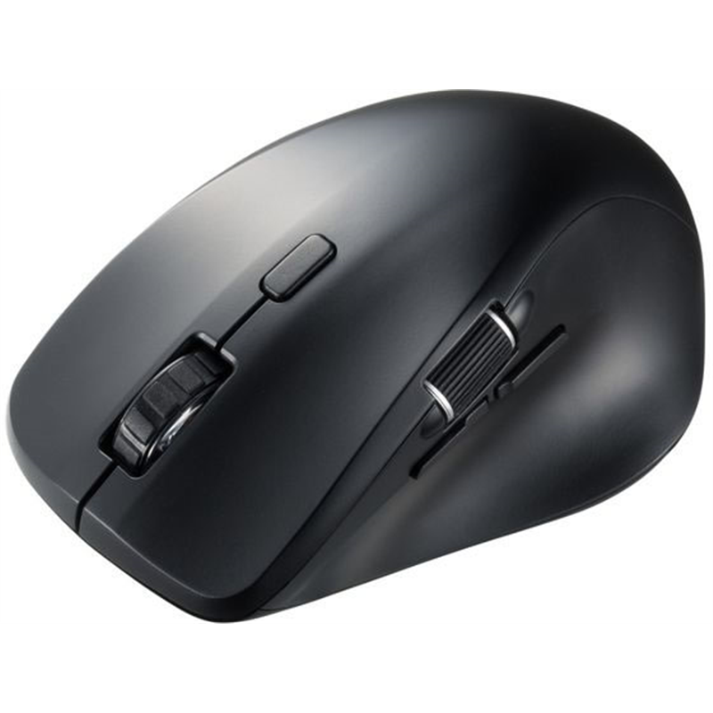 サンワサプライ 静音Bluetoothマウス 5ボタン ブラック MA-BBS523BK 1個（ご注文単位1個）【直送品】