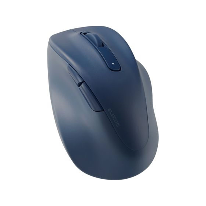 エレコム 無線マウス EX-G 2.4GHz 5ボタン Mサイズ ブルー 1個（ご注文単位1個）【直送品】