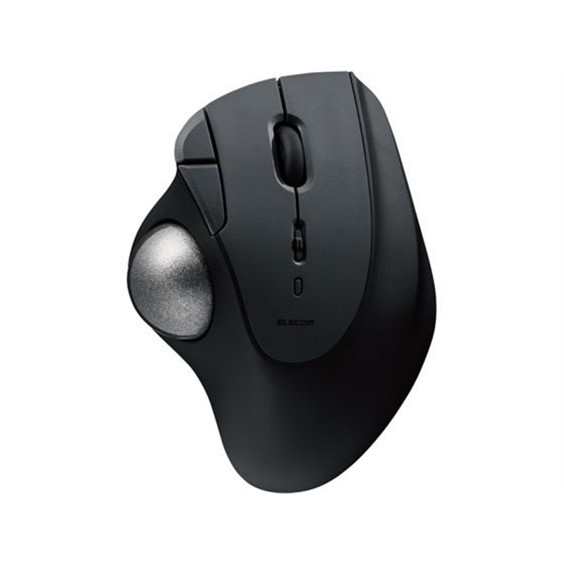 エレコム トラックボール Bluetooth 人工ルビー 黒 M-IT10BRBK 1個（ご注文単位1個）【直送品】