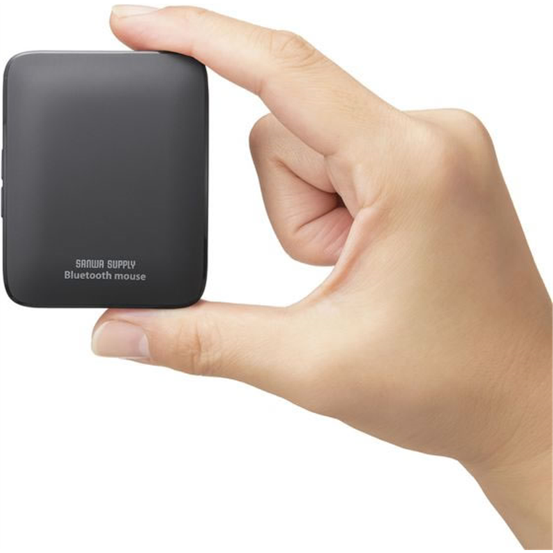 サンワサプライ 静音モバイルBluetoothマウス グレー MA-BBS526GY 1個（ご注文単位1個）【直送品】
