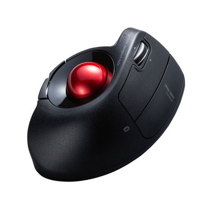 サンワサプライ Bluetoothエルゴトラックボール(マルチペアリング) 1個（ご注文単位1個）【直送品】