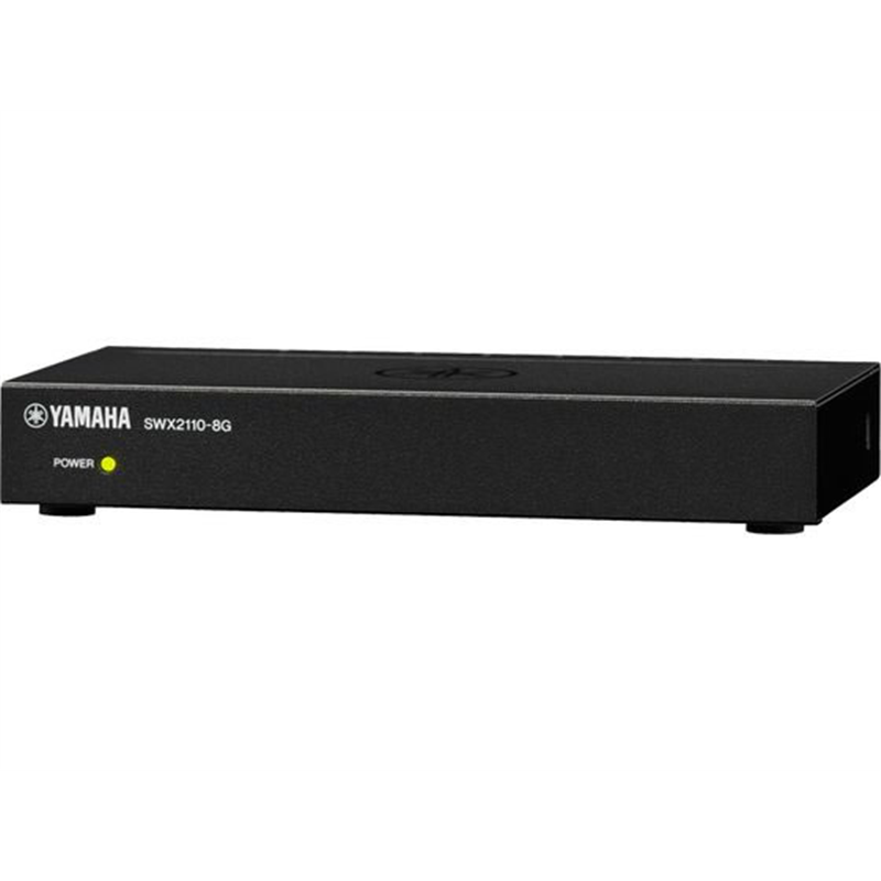 ヤマハ シンプルL2スイッチ 8ポート SWX2110-8G 1台（ご注文単位1台）【直送品】