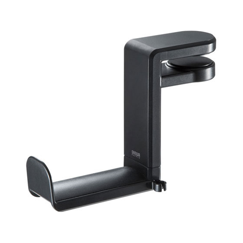 サンワサプライ 回転式ヘッドホンフック(ブラック) PDA-STN18BK 1個（ご注文単位1個）【直送品】