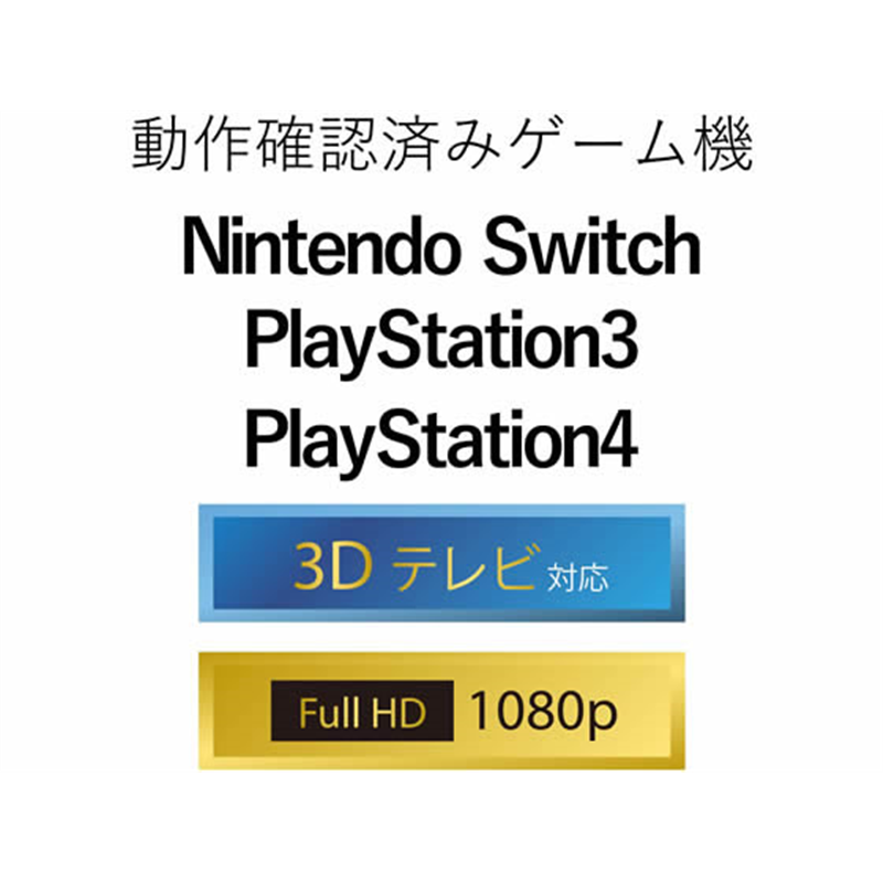 エレコム HDMI切替器 2入力1出力 DH-SW21BK E 1個（ご注文単位1個）【直送品】