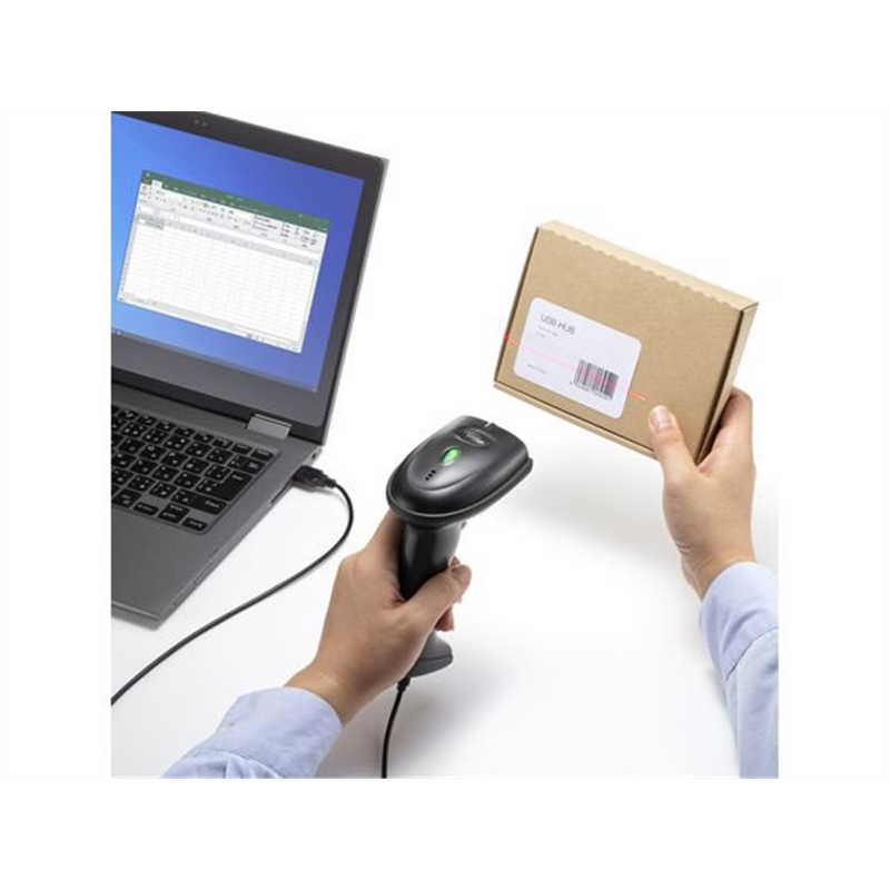 サンワサプライ 2.4Gワイヤレス1次元バーコードリーダー BCR-WL1D1BK 1台(ご注文単位1台)【直送品】