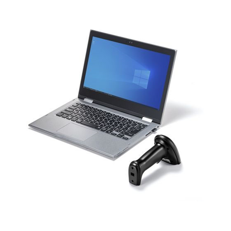 サンワサプライ 2.4Gワイヤレス1次元バーコードリーダー BCR-WL1D1BK 1台(ご注文単位1台)【直送品】