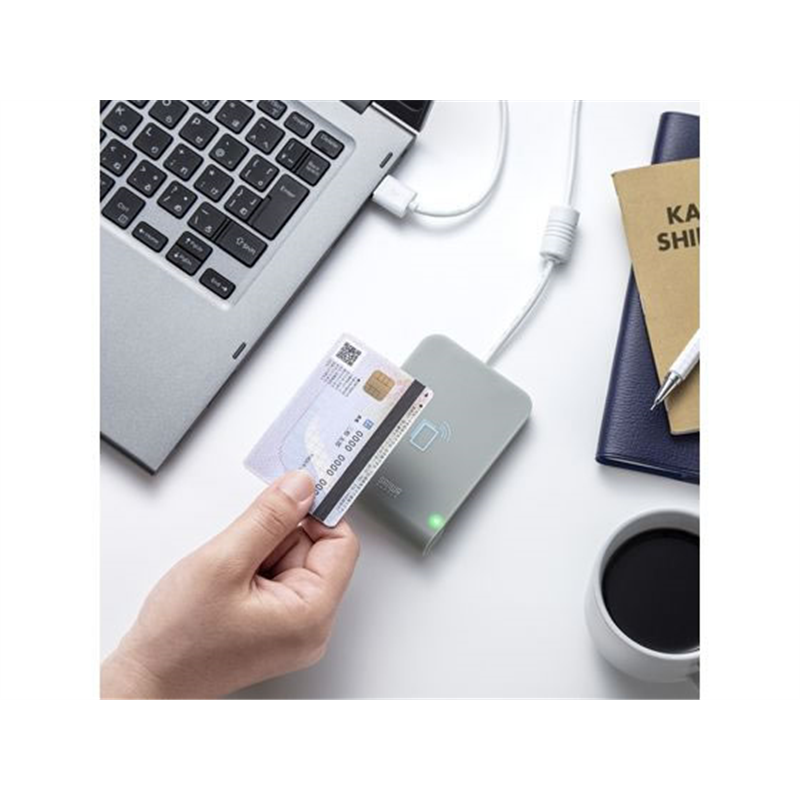 サンワサプライ 非接触型ICカードリーダライタ ADR-MNICU3 1個(ご注文単位1個)【直送品】