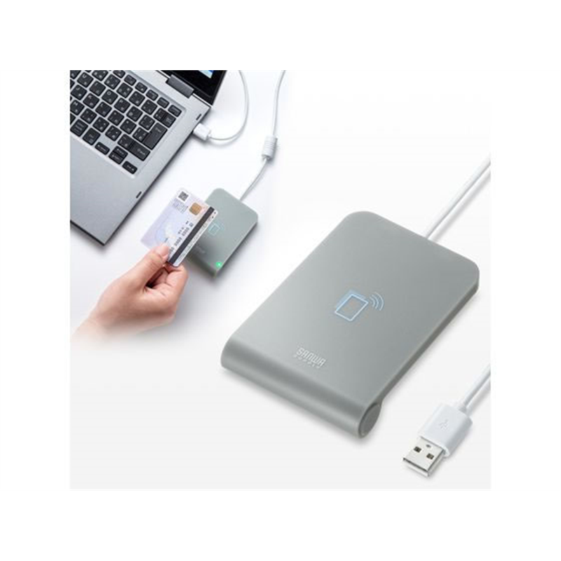 サンワサプライ 非接触型ICカードリーダライタ ADR-MNICU3 1個(ご注文単位1個)【直送品】