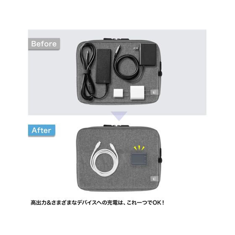 サンワサプライ USB PD対応キューブ型AC充電器 ACA-PD105BK 1個(ご注文単位1個)【直送品】