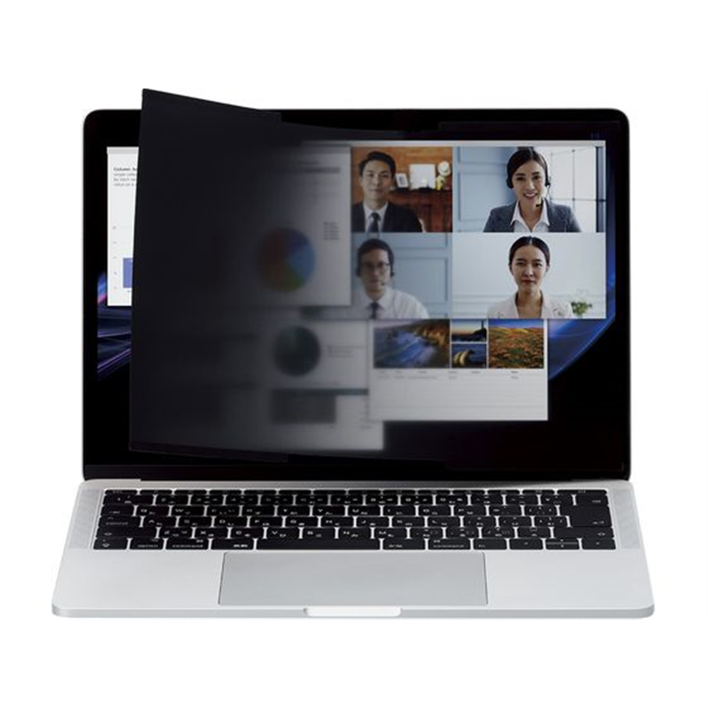 エレコム 13.3Wインチ 吸着式フィルター EF-PFNS133W10 1個(ご注文単位1個)【直送品】