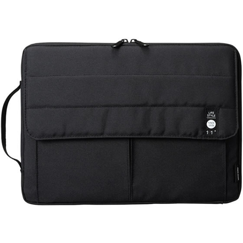 サンワサプライ カジュアルPCインナーケース 11.6型ワイド ブラック 1個（ご注文単位1個）【直送品】