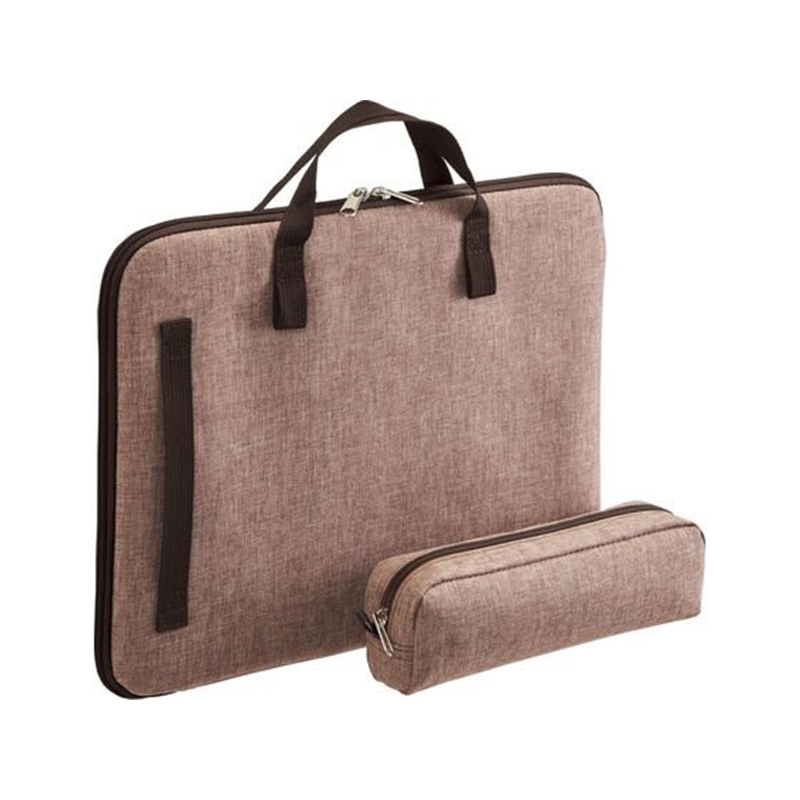 ライオン事務器 ノートPC用ケース(レビモ)ブラウン NB-27 C 15186 1個（ご注文単位1個）【直送品】