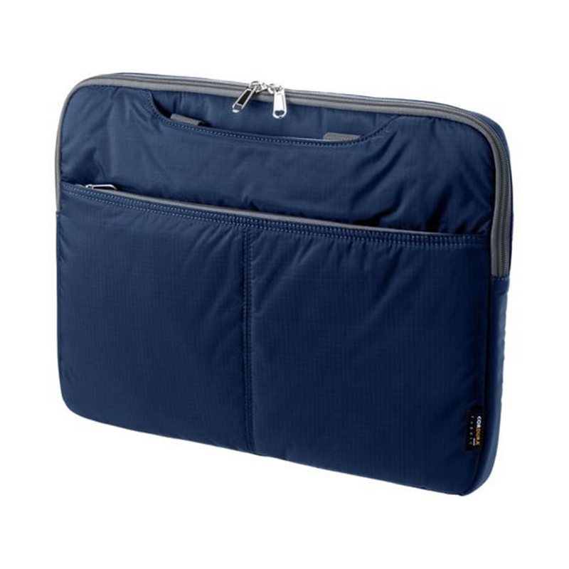 サンワサプライ 高機能PCインナーケース(13.3型・ネイビー) IN-SN1301NV 1個（ご注文単位1個）【直送品】