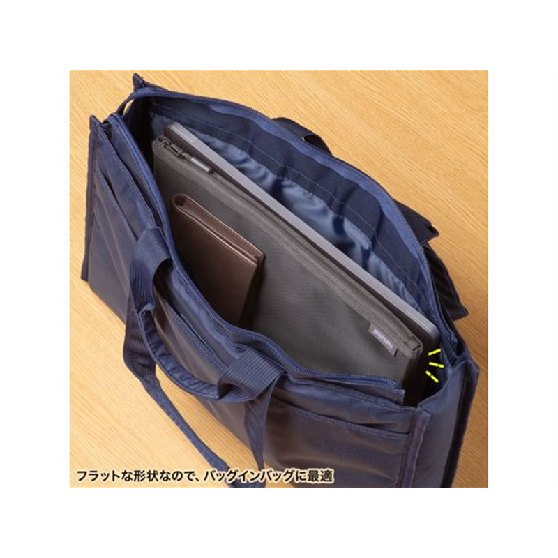 サンワサプライ マルチメッシュケース LL ブラック IN-MS4BK 1個（ご注文単位1個）【直送品】