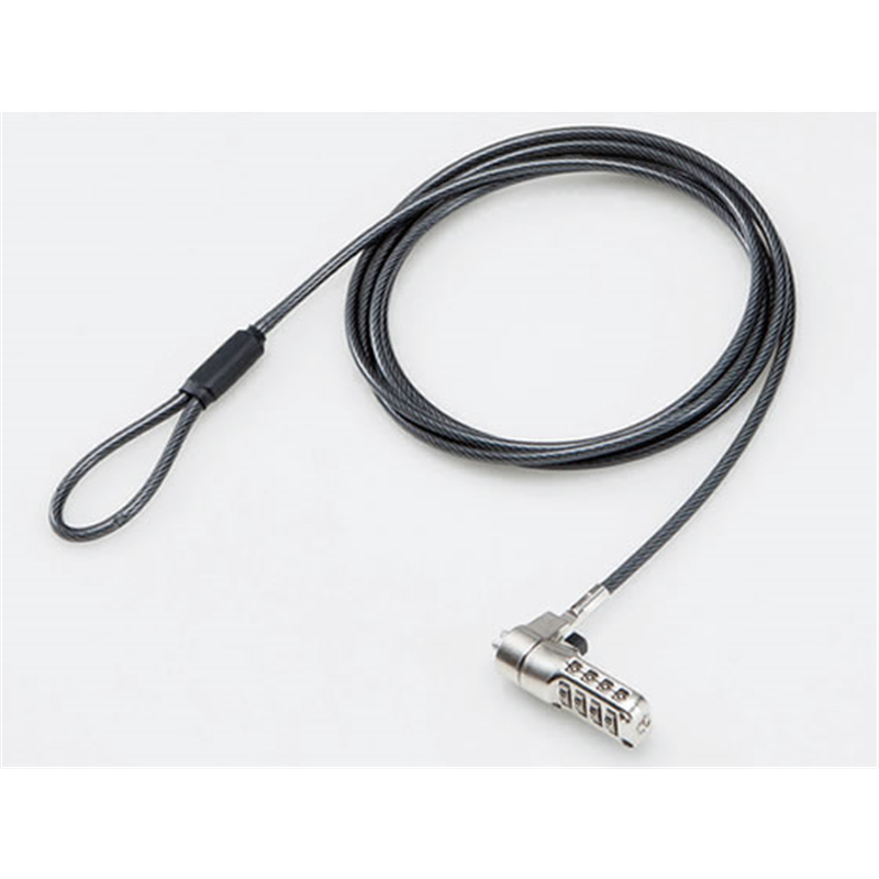 エレコム セキュリティワイヤー ダイヤル錠 ESL-401 1個（ご注文単位1個）【直送品】