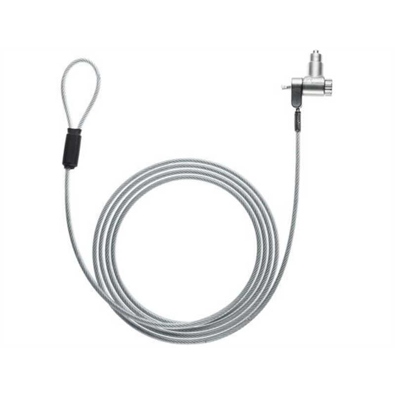 サンワサプライ スロットマルチ対応セキュリティワイヤー(シリンダ錠) SL-89 1個（ご注文単位1個）【直送品】