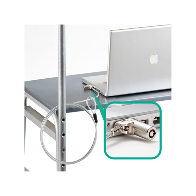 サンワサプライ 超小型シリンダセキュリティ eセキュリティ SLE-25S 1セット（ご注文単位1セット）【直送品】