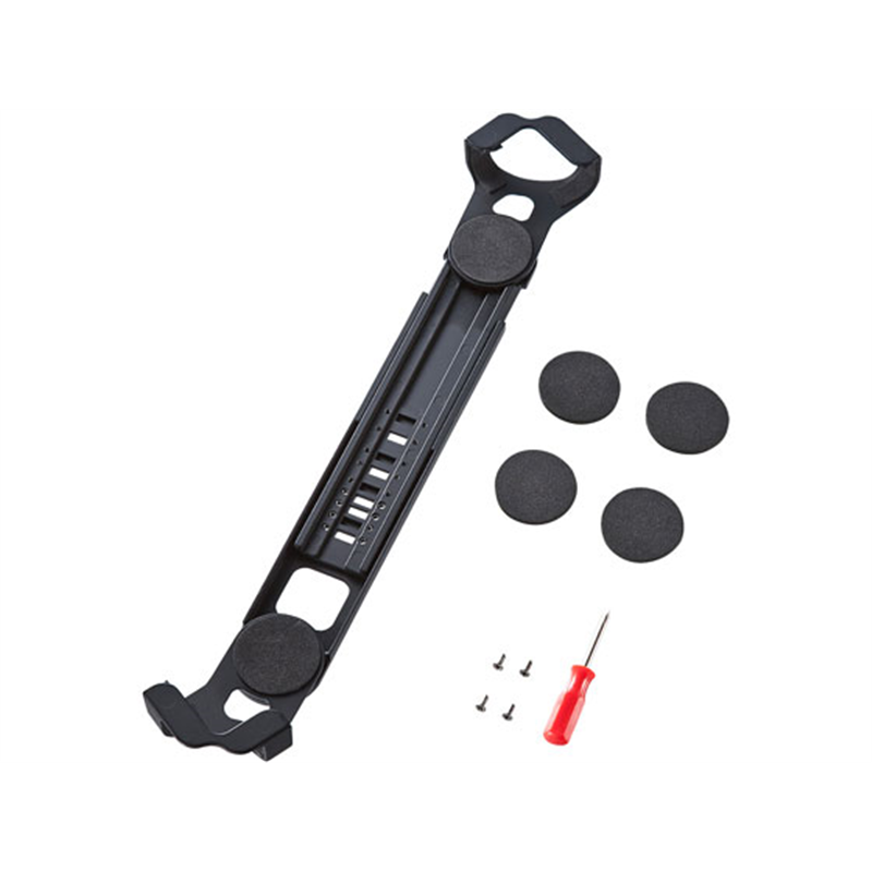 サンワサプライ タブレット汎用セキュリティ 10~12.5インチ ブラック 1セット（ご注文単位1セット）【直送品】