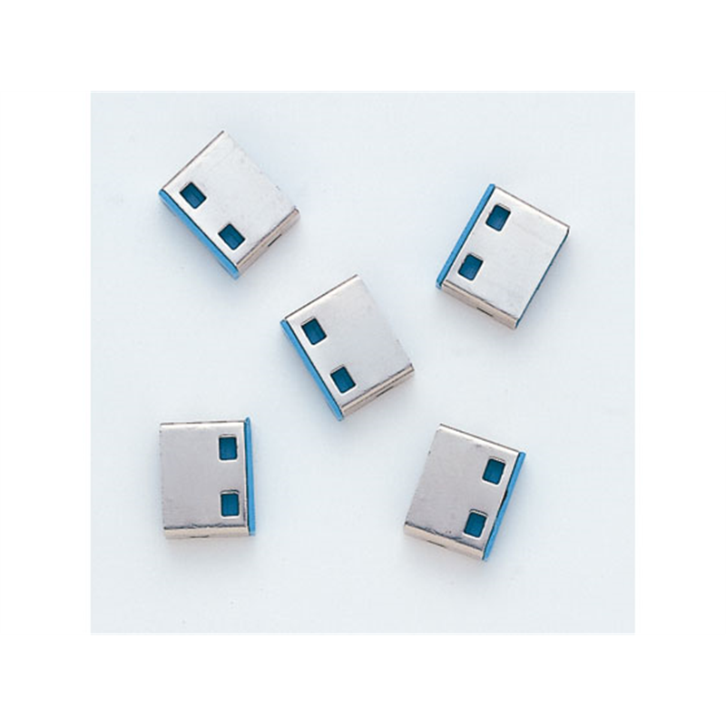 サンワサプライ SL-46-BL用取付部品 ブルー5個 SL-46BLOP 1セット（ご注文単位1セット）【直送品】