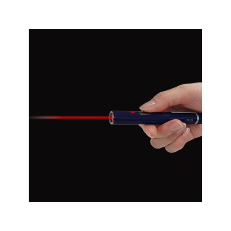 プラス レーザーポインタ Premium Line ネイビー PL-R110BL 1本（ご注文単位1本）【直送品】