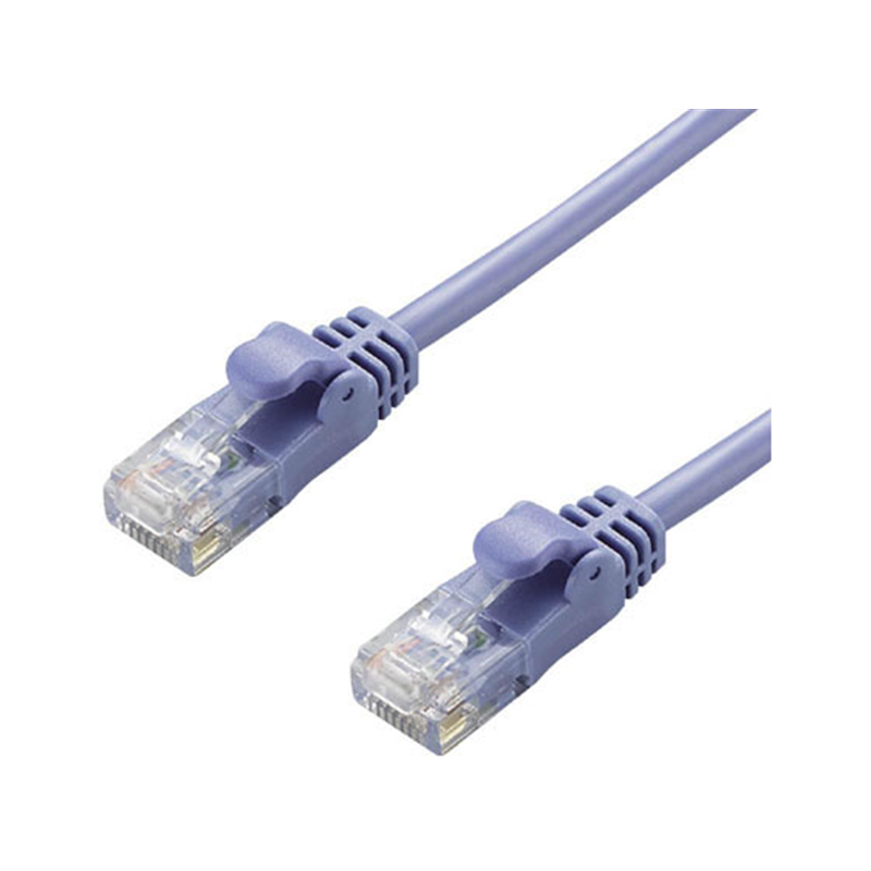 エレコム やわらかLANケーブル Cat5E準拠 5m LD-CTY BU5 1個（ご注文単位1個）【直送品】