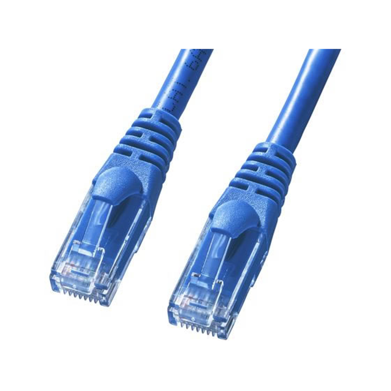 サンワサプライ カテゴリ6A より線LANケーブル 5m KB-T6AY-05BL 1本（ご注文単位1本）【直送品】