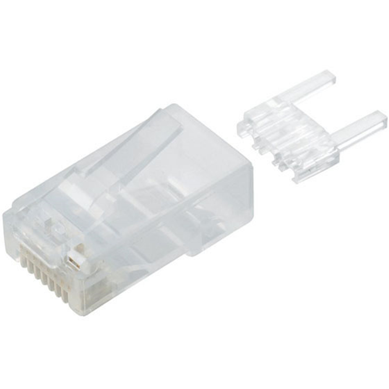 エレコム ツメの折れないLANコネクタ Cat6 LD-6RJ45T10 T 1個（ご注文単位1個）【直送品】