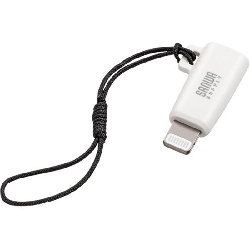 サンワサプライ Type-CtoLightning変換アダプタ AD-USB30LCFW 1個（ご注文単位1個）【直送品】