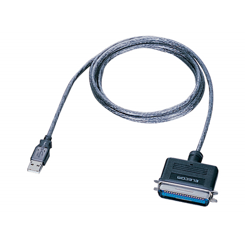 エレコム USB to パラレル プリンタケーブル UC-PGT 1本（ご注文単位1本）【直送品】