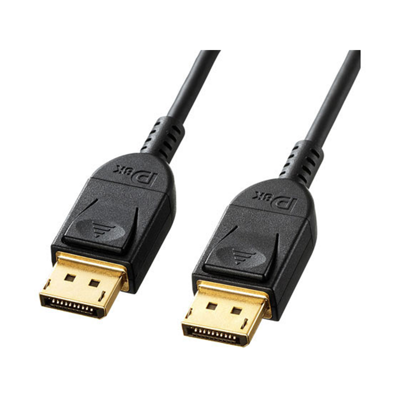 サンワサプライ DisplayPortケーブル (Ver1.4・2m) KC-DP1420 1本（ご注文単位1本）【直送品】