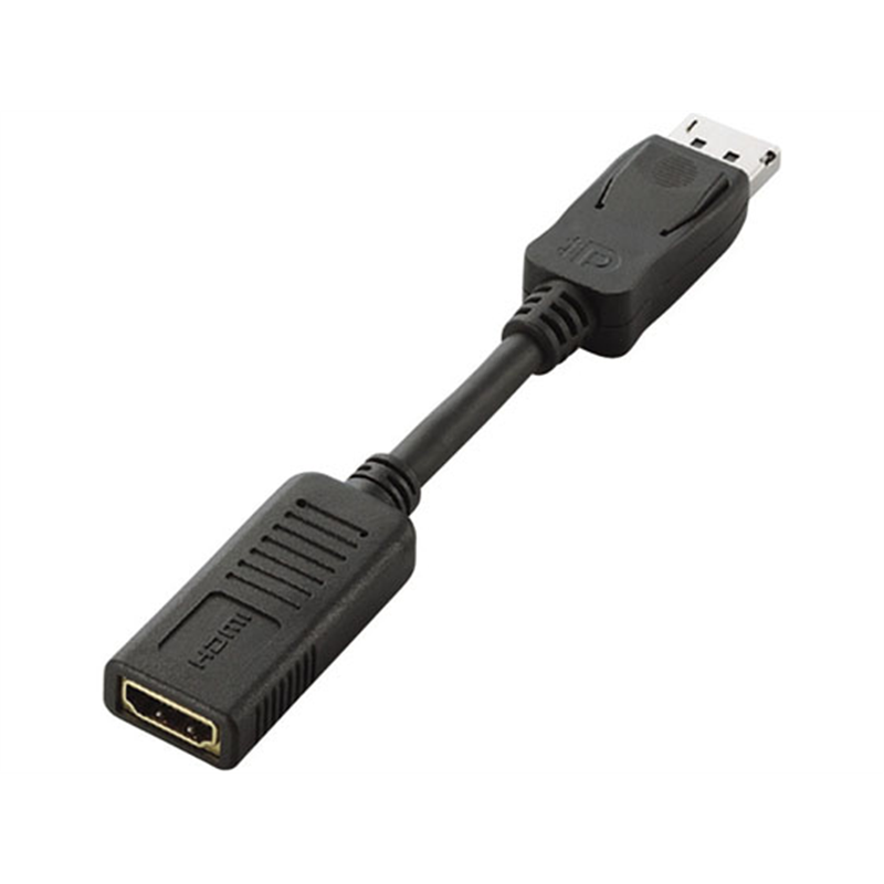 エレコム DisplayPort-HDMI変換アダプタ AD-DPHBK 1個(ご注文単位1個)【直送品】