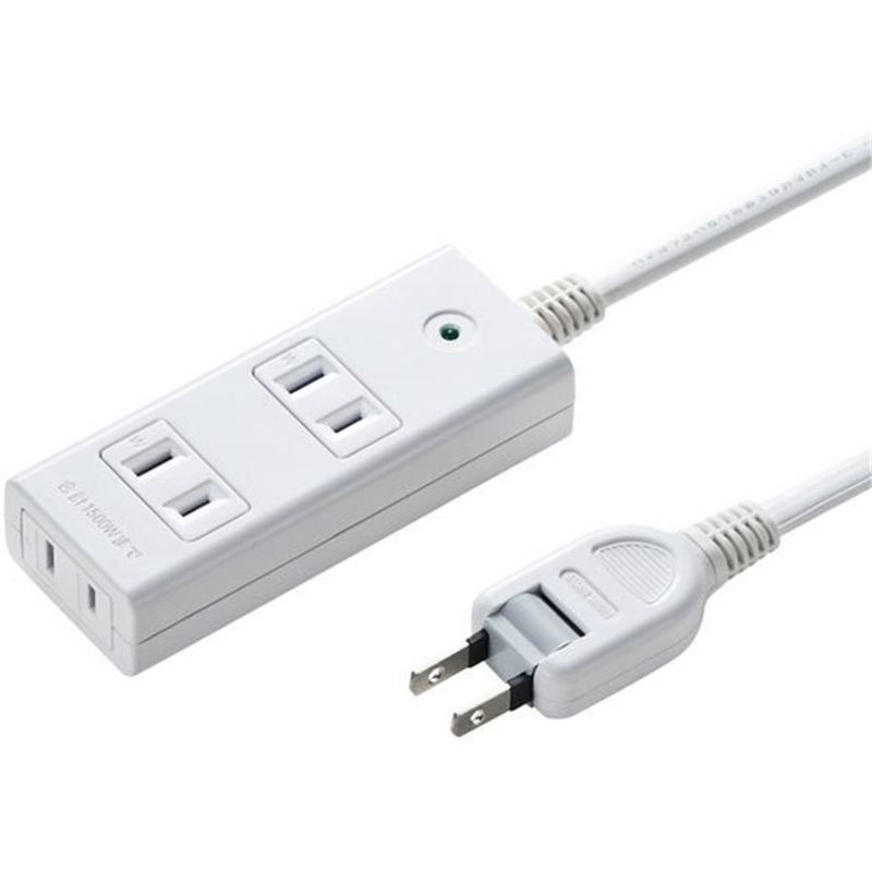 サンワサプライ 雷ガードタップ 2P 3個口 5m TAP-SP2113MG-5WN 1本（ご注文単位1本）【直送品】