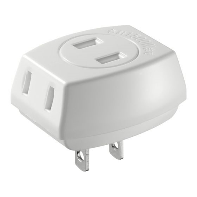 サンワサプライ トリプルタップ (ホワイト) TAP-AC3WN2 1個（ご注文単位1個）【直送品】