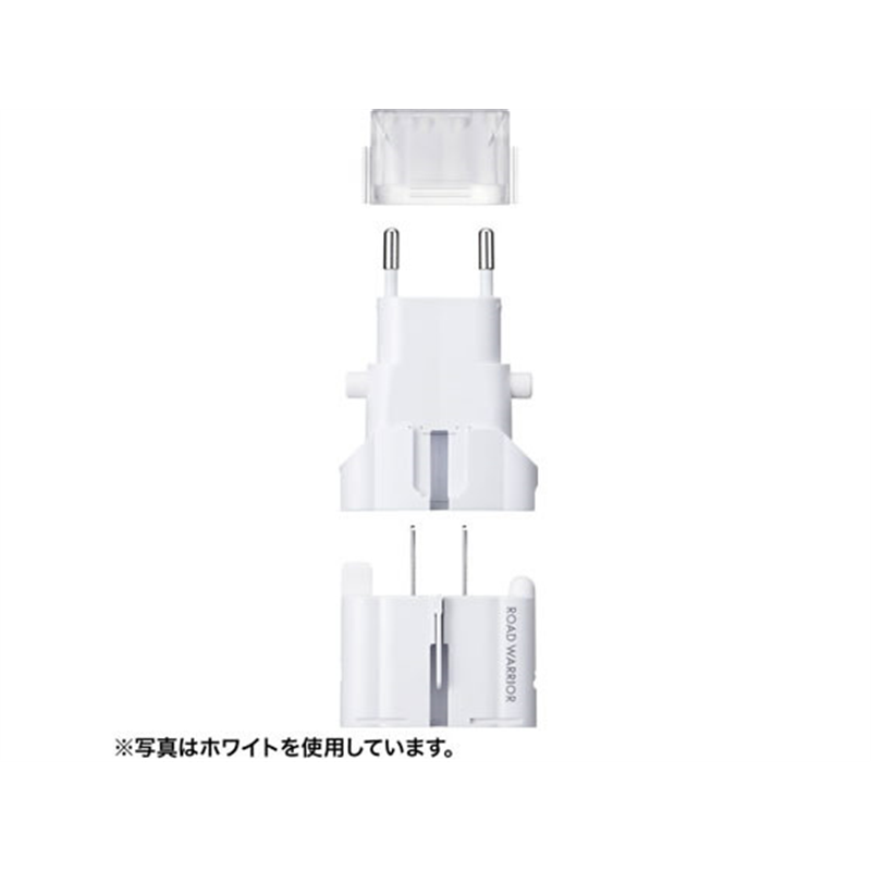 サンワサプライ 海外電源変換アダプタ ブラック TR-AD4BK 1個(ご注文単位1個)【直送品】