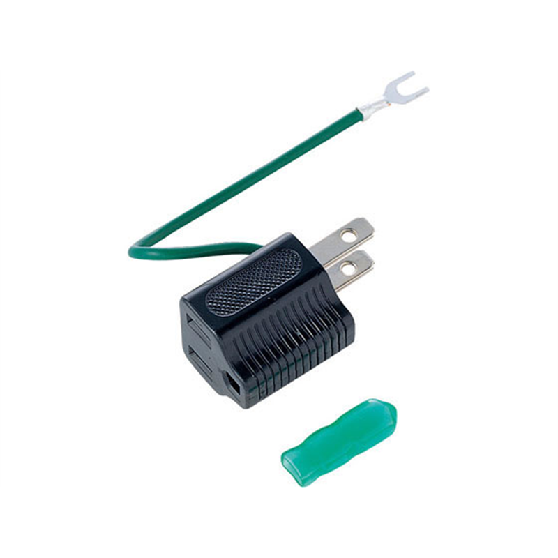 サンワサプライ 3P→2P変換アダプタ 3P・1個口ブラック TAP-AD1BKN 1個（ご注文単位1個）【直送品】