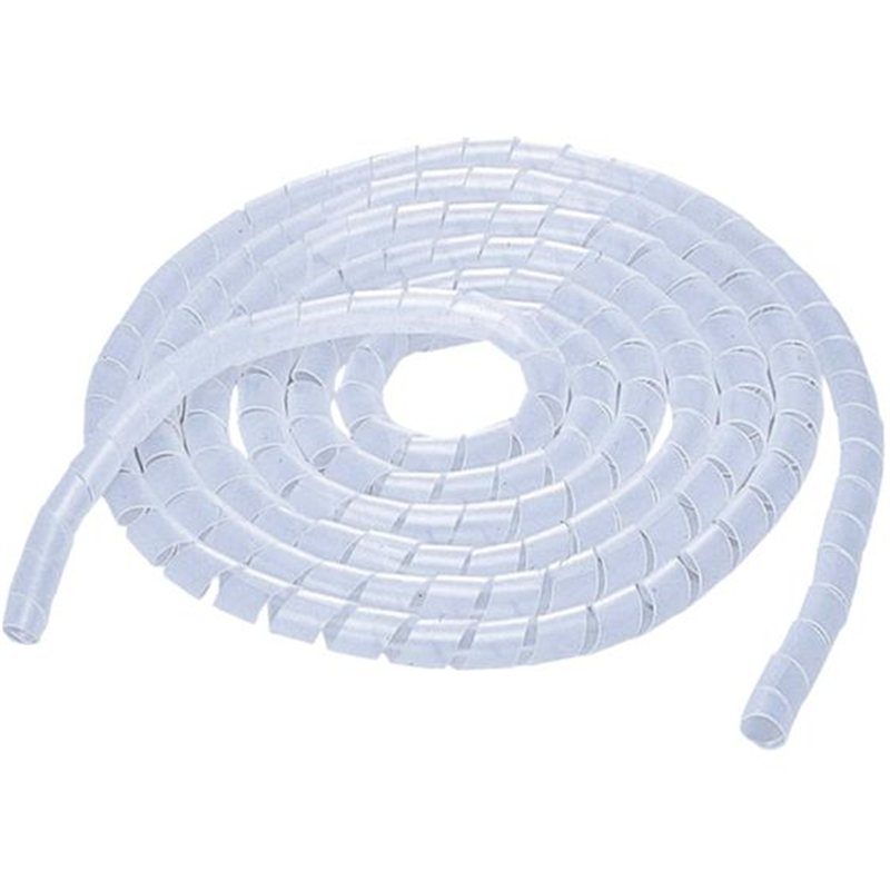 エレコム ケーブルスパイラスチューブ 5.0m クリア BST-20CR 1個（ご注文単位1個）【直送品】