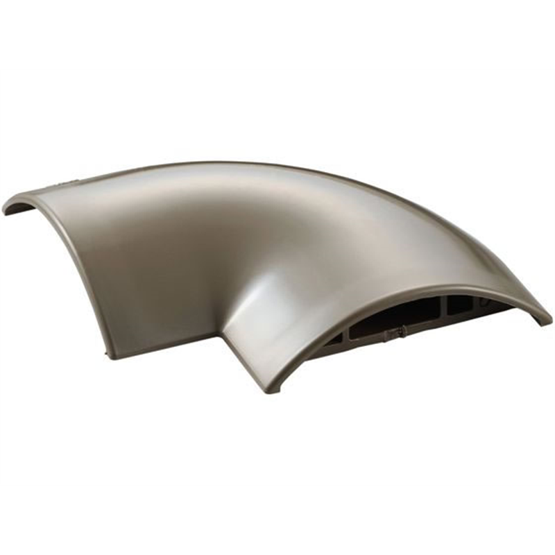 エレコム 配線カバー 曲ガリ LD-GA1307MBR ブラウン LD-GAM37MBR 1個（ご注文単位1個）【直送品】