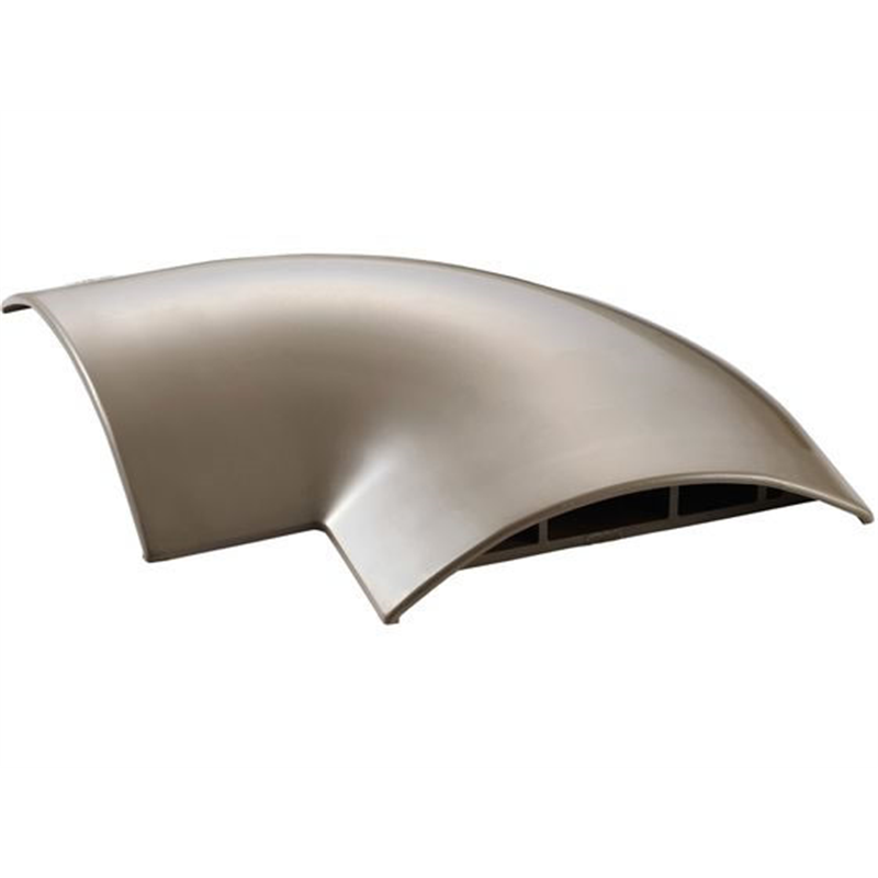 エレコム 配線カバー 曲ガリ LD-GA1507MBR ブラウン LD-GAM57MBR 1個（ご注文単位1個）【直送品】