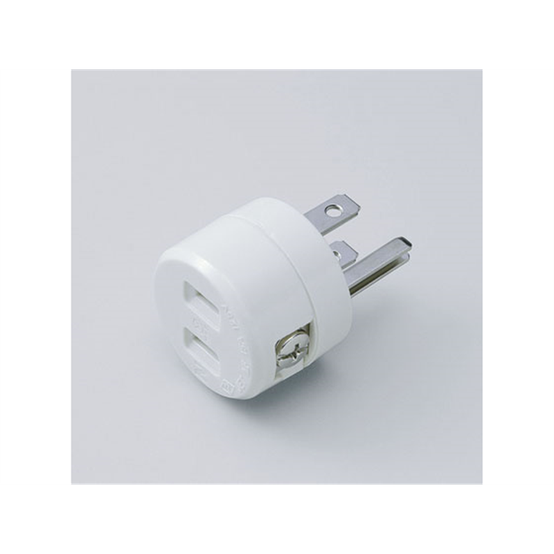 朝日電器 逆接地アダプター  #2966H 1個（ご注文単位1個）【直送品】