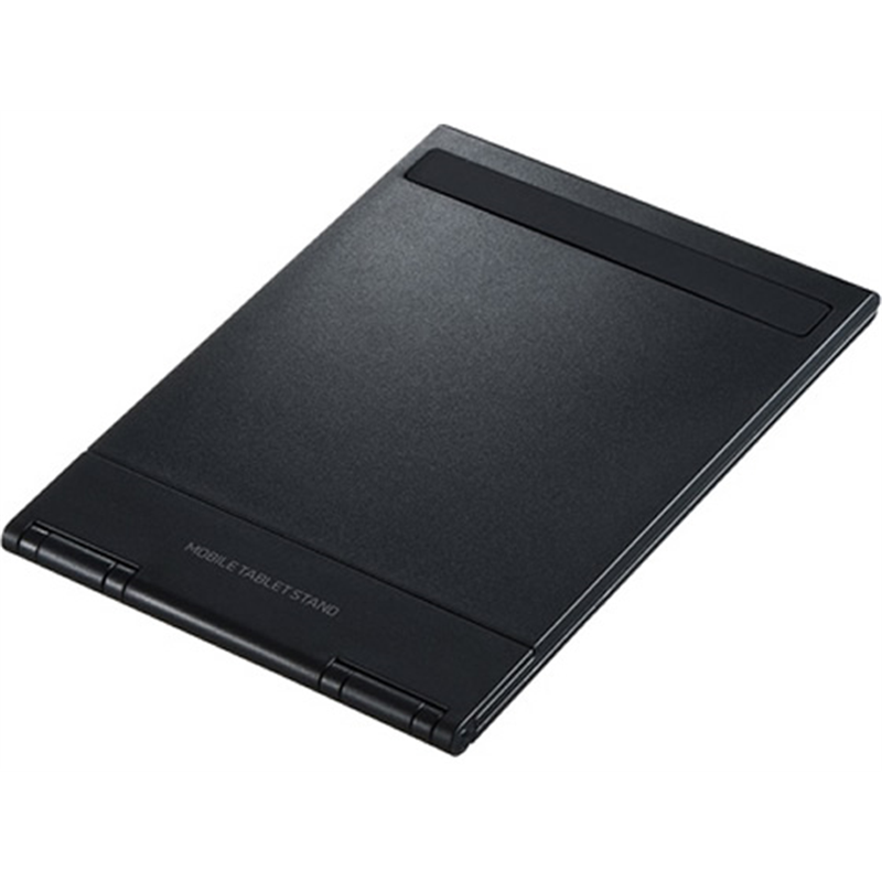サンワサプライ モバイルタブレットスタンド ブラック PDA-STN11BK 1個（ご注文単位1個）【直送品】