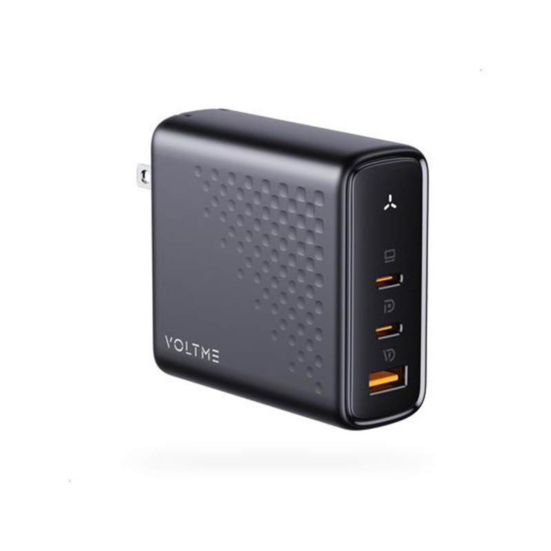 VOLTME 急速充電器 レボ140 PD3.1 黒 V2105 1個（ご注文単位1個）【直送品】