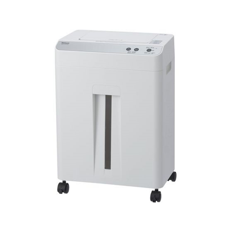ナカバヤシ 静音オートフィードシュレッダ ホワイト NSE-AFC06W 1個（ご注文単位1個）【直送品】