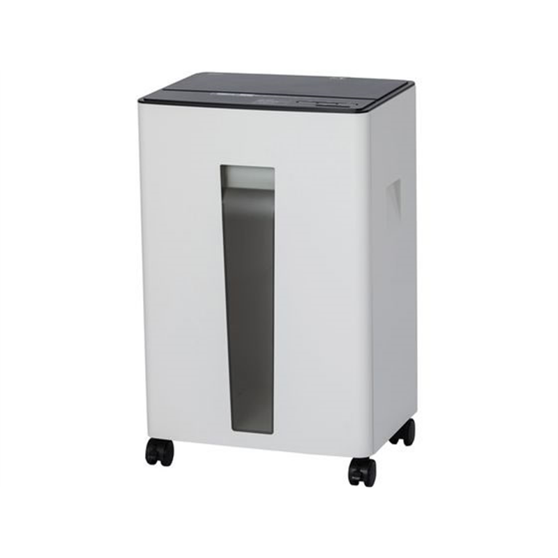 ナカバヤシ 時短ハイスピードシュレッダ ホワイト NSE-HSC01W 1個（ご注文単位1個）【直送品】