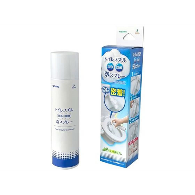 アズマ工業 トイレノズル洗浄除菌泡スプレー 1本（ご注文単位1本）【直送品】