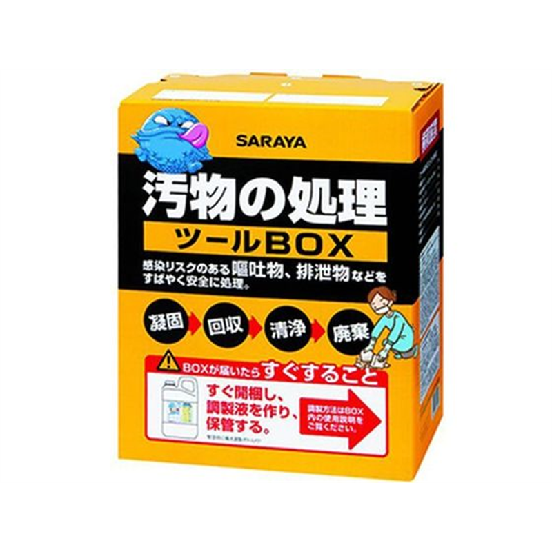 サラヤ 汚物の処理 ツールBOX 1個（ご注文単位1個）【直送品】