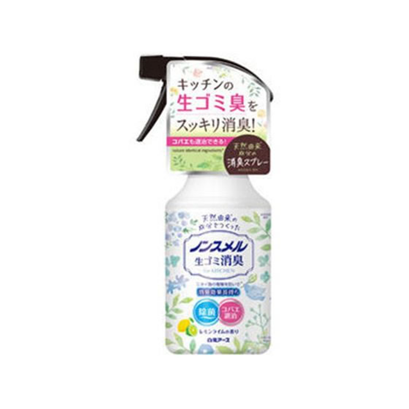 白元アース ノンスメル 生ゴミ消臭スプレー 300mL 1個(ご注文単位1個)【直送品】