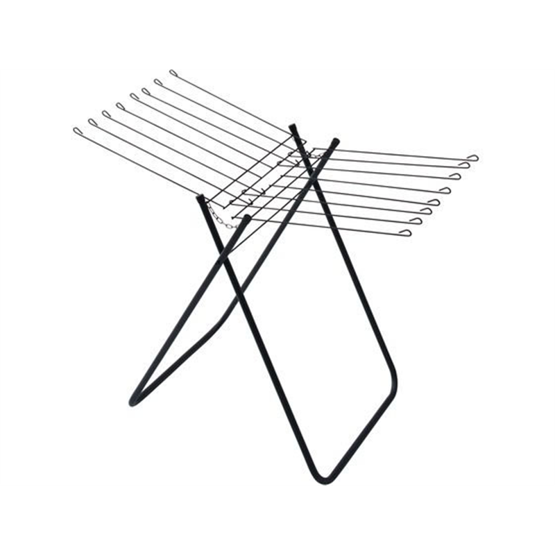 天馬 PORISH ブラック物干し タオルハンガースタンド PSBK-01 1台（ご注文単位1台）【直送品】