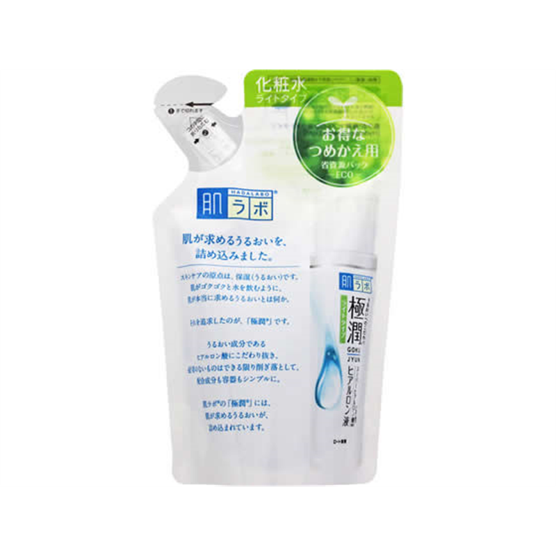 ロート製薬 肌ラボ 極潤ヒアルロン液 ライトタイプ つめかえ用 170mL 1個（ご注文単位1個）【直送品】